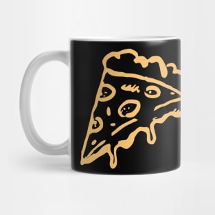 Dripping Cheese Pizza Icon Mug